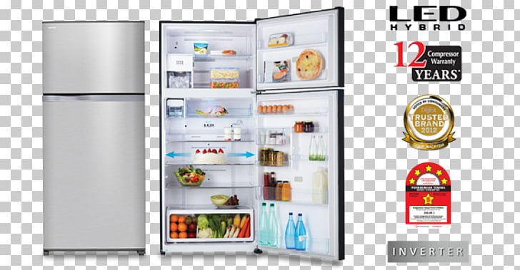 Refrigerator Toshiba Home Appliance Ice Makers Freezers PNG, Clipart, Cold, Door, Electrolux, Freezers, General Electric Free PNG Download