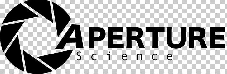 Aperture Laboratories Portal 2 Science PNG, Clipart, Aperture, Aperture Laboratories, Art, Black And White, Brand Free PNG Download