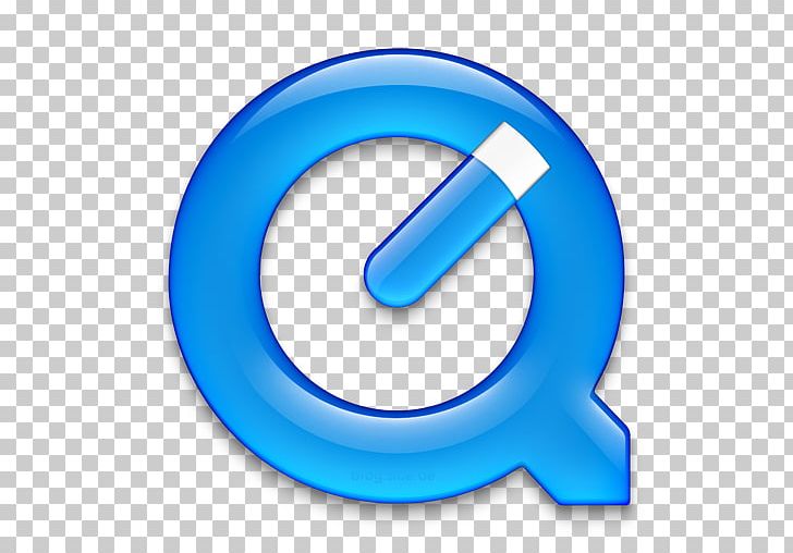 QuickTime File Format Apple Media Player MacOS PNG, Clipart, Apple, Background, Blue, Circle, Computer Icon Free PNG Download
