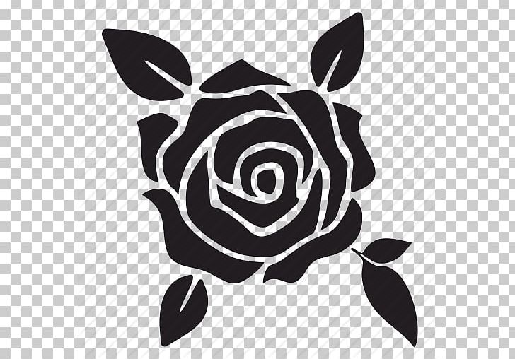 rose silhouette clip art