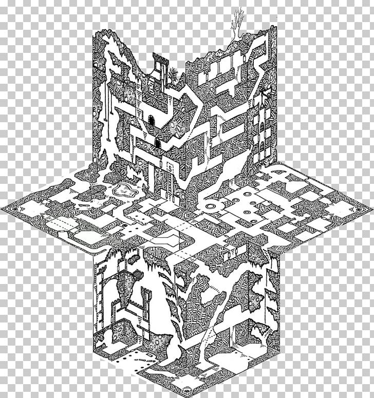 Dungeons & Dragons Dungeon Geomorphs Map Pathfinder Roleplaying Game Role-playing Game PNG, Clipart, Angle, Black And White, Campaign, Drawing, Dungeon Free PNG Download