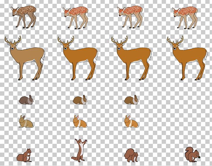 Reindeer Sprite Antelope 2D Computer Graphics PNG, Clipart, 2d Computer Graphics, Animal, Animal Figure, Animated Film, Antelope Free PNG Download