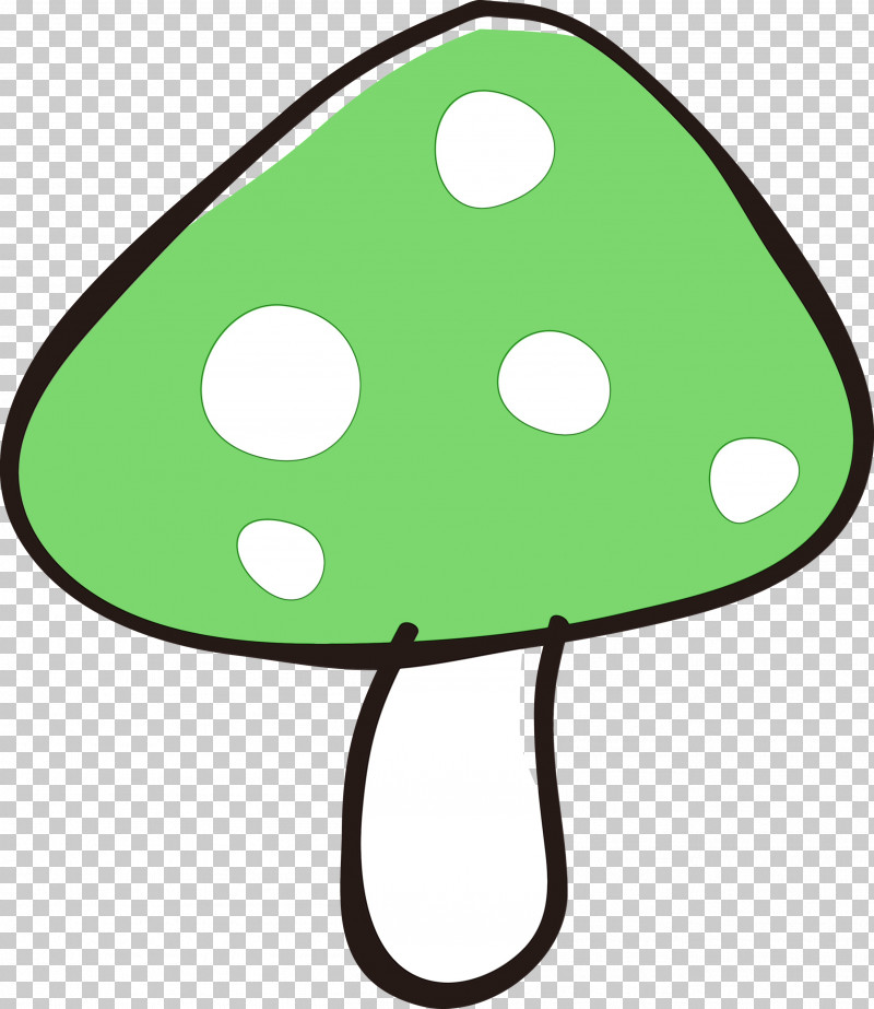 Green PNG, Clipart, Cartoon Mushroom, Cute, Green, Mushroom, Paint Free PNG Download