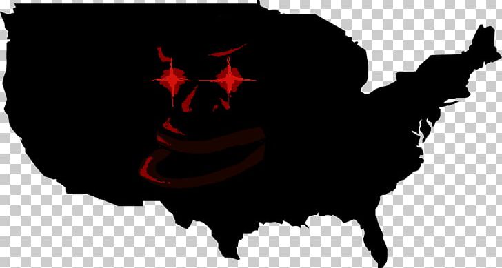 United States Mapa Polityczna Silhouette PNG, Clipart, Animated Mapping, Black, Blank Map, Crime, Dark Future Free PNG Download
