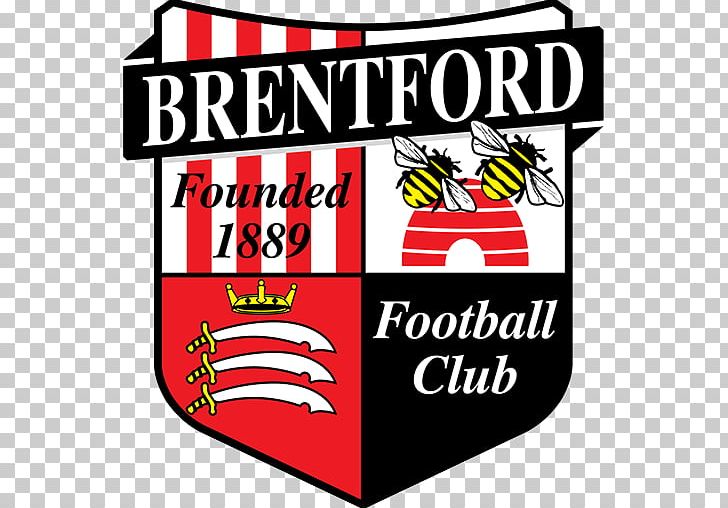 Brentford F.C. Logo Emblem Scalable Graphics PNG, Clipart, Area, Banner, Brand, Brentford, Brentford Fc Free PNG Download