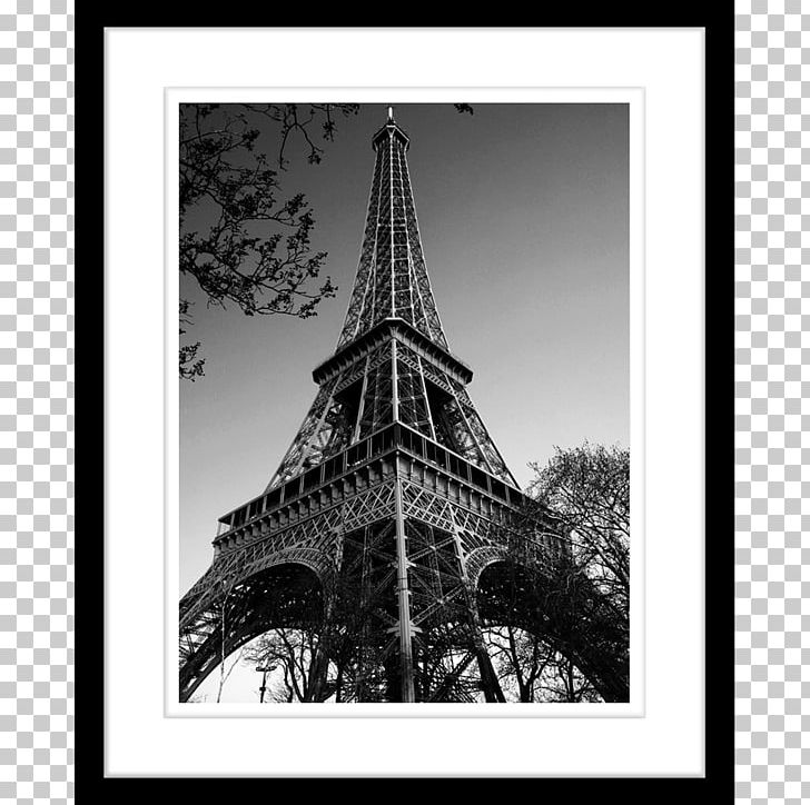 Eiffel Tower Moulin Rouge Banks Of The Seine Mural PNG, Clipart, Black And White, Building, Canvas, Eiffel Tower, Facade Free PNG Download