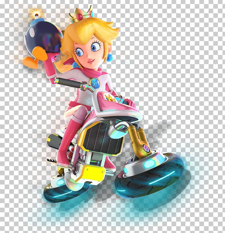 Mario Kart 8 Deluxe Princess Peach Nintendo Mario Series Figurine PNG, Clipart, Action Fiction, Action Figure, Action Toy Figures, Cartoon, Doll Free PNG Download