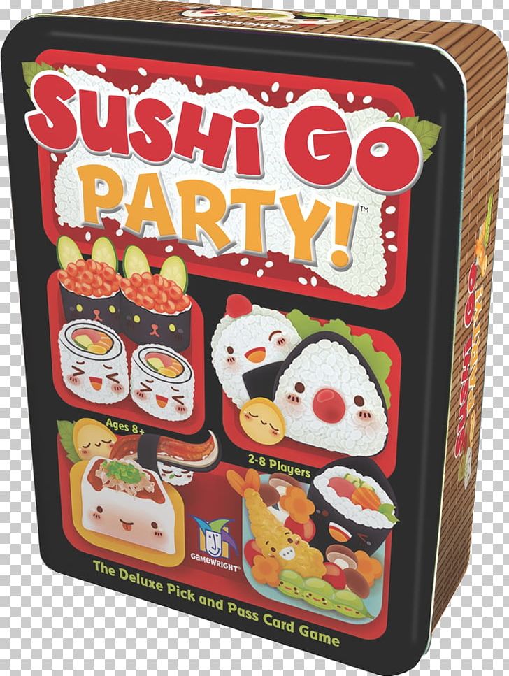 Gamewright Sushi Go Party! Sashimi Sushi Go! PNG, Clipart, Board Game, Boards Of Canada, Card Game, Cuisine, Dish Free PNG Download