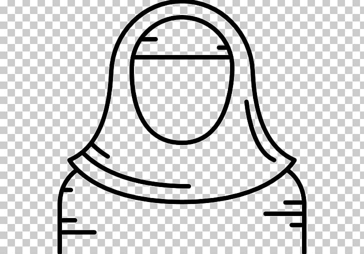 Hijab Computer Icons PNG, Clipart, Area, Black, Black And White, Circle, Computer Icons Free PNG Download