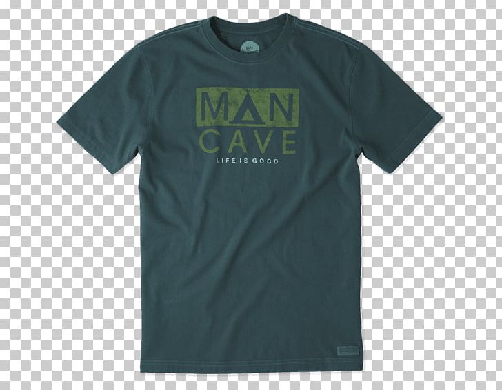 T-shirt Logo Green Sleeve Font PNG, Clipart, Active Shirt, Brand, Green, Logo, Man Cave Free PNG Download