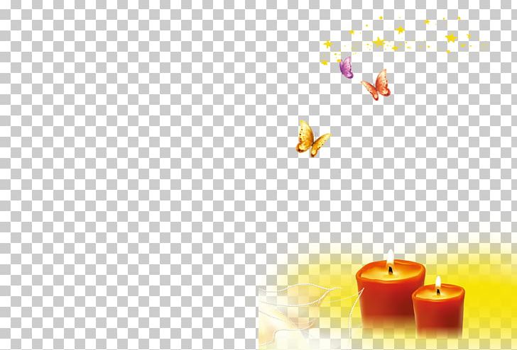 Red Yellow PNG, Clipart, Butterfly, Candle, Candles, Computer, Computer Wallpaper Free PNG Download