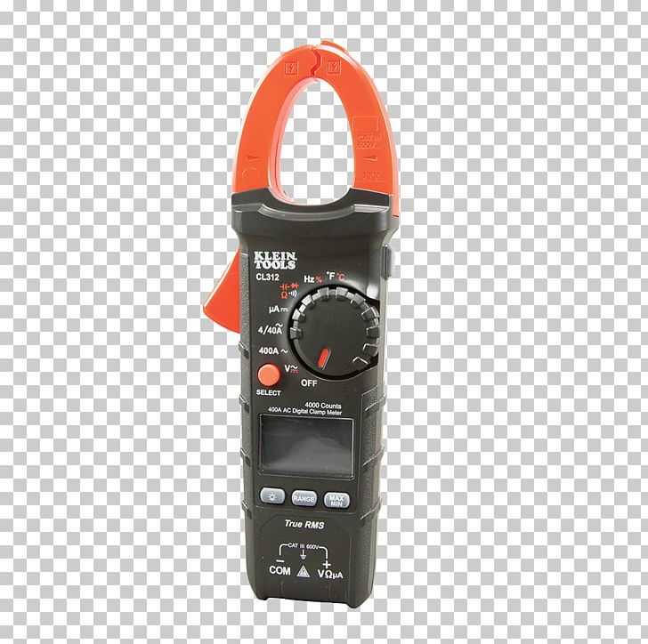 Current Clamp Multimeter Alternating Current True RMS Converter Klein Tools PNG, Clipart, Alternating Current, Car Meter, Current Clamp, Digital Multimeter, Direct Current Free PNG Download