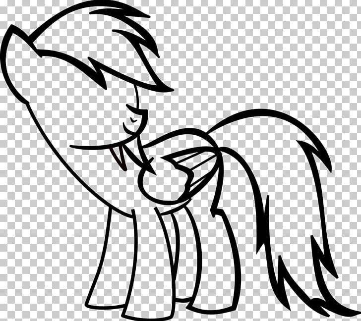 Pony Rainbow Dash Black And White Drawing PNG, Clipart, Art, Artwork, Black, Cartoon, Color Free PNG Download