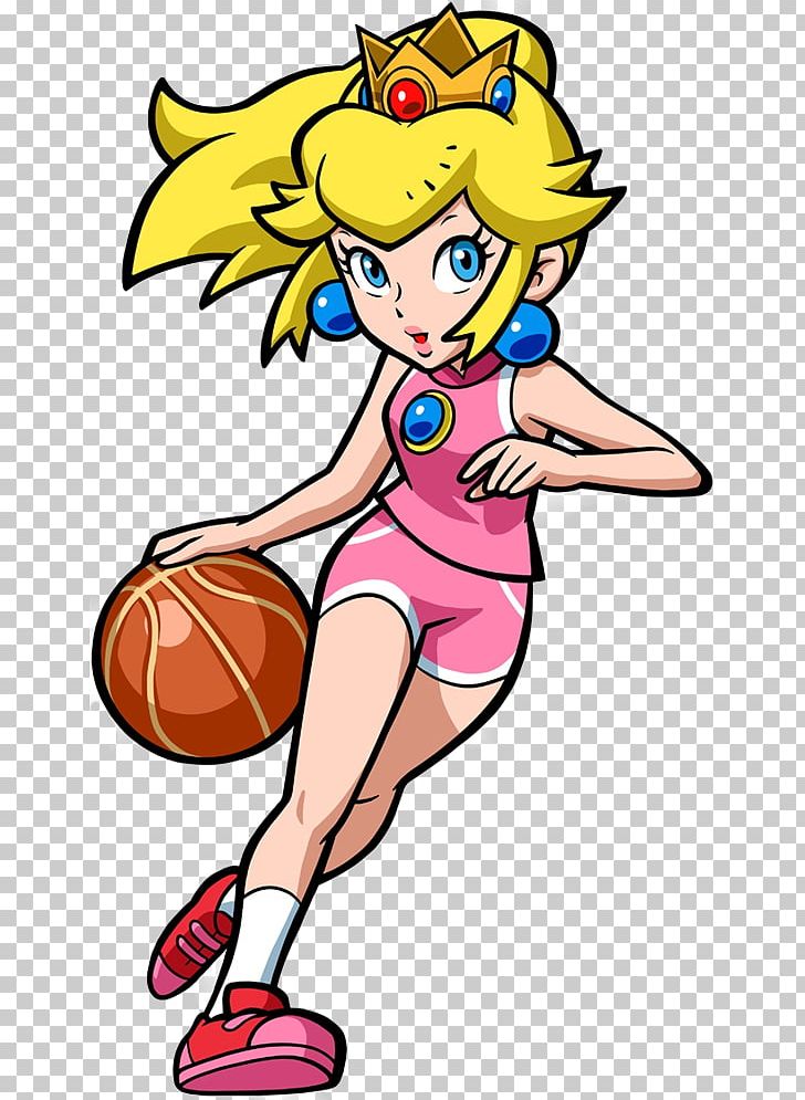 Super Princess Peach Luigi Princess Daisy Video Game PNG, Clipart, Arm, Art, Artwork, Basketball, Cartoon Free PNG Download