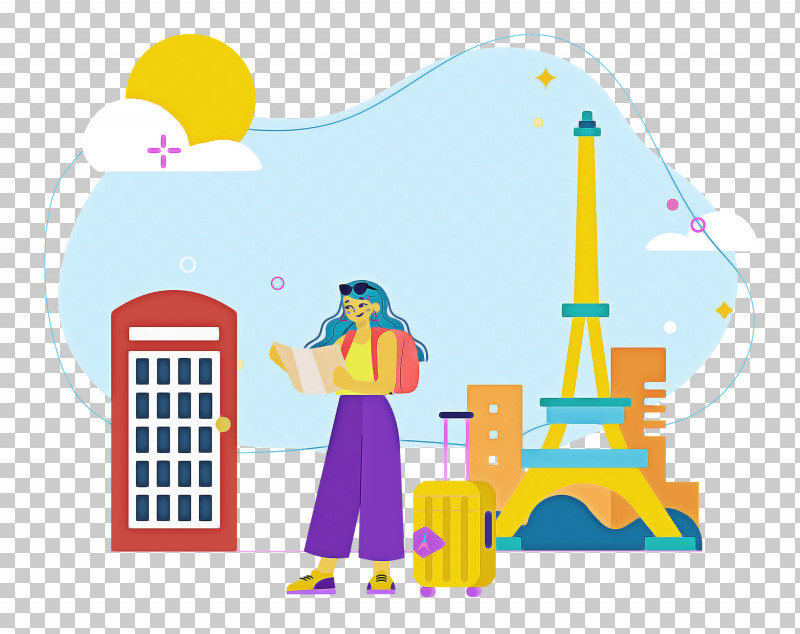 Paris Travel PNG, Clipart, Behavior, Cartoon, Geometry, Human, Line Free PNG Download