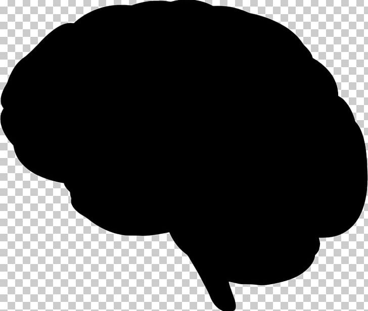 Brain Silhouette Human Head PNG, Clipart, Black, Black And White, Brain, Computer Icons, Drawing Free PNG Download