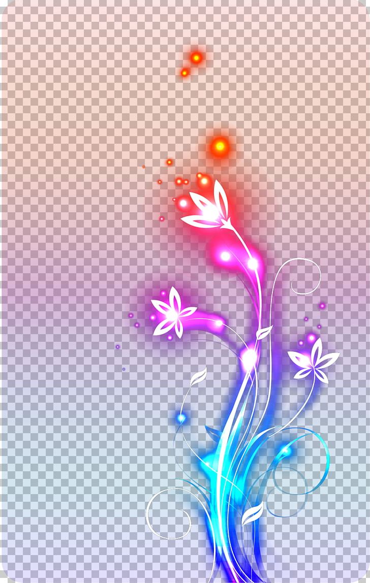 Cool Light Decorative Flowers PNG, Clipart, Art, Circle, Computer Wallpaper, Cool, Design Free PNG Download