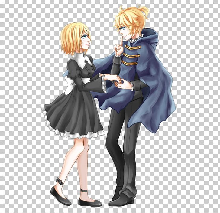 Kagamine Rin/Len Vocaloid Hatsune Miku Megpoid Kaito PNG, Clipart, Action Figure, Anime, Art, Child Oriented, Costume Free PNG Download