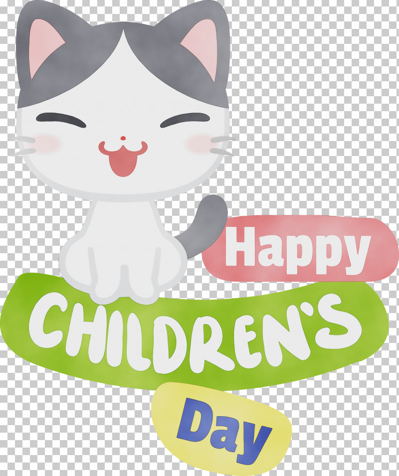 Cat Kitten Cat-like Whiskers Logo PNG, Clipart, Biology, Cat, Catlike, Childrens Day, Happy Childrens Day Free PNG Download