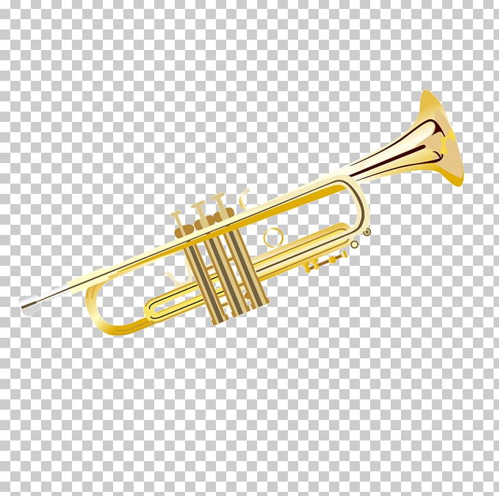 Trumpet Musical Instrument PNG, Clipart, Brass Instrument, Euphonium, Golden Background, Golden Frame, Golden Light Free PNG Download