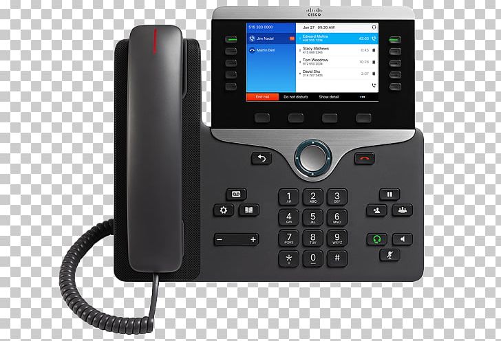 VoIP Phone Telephone Cisco 8841 Voice Over IP Mobile Phones PNG, Clipart, Answering Machine, Electronic Device, Electronics, Gadget, Ip Phone Free PNG Download