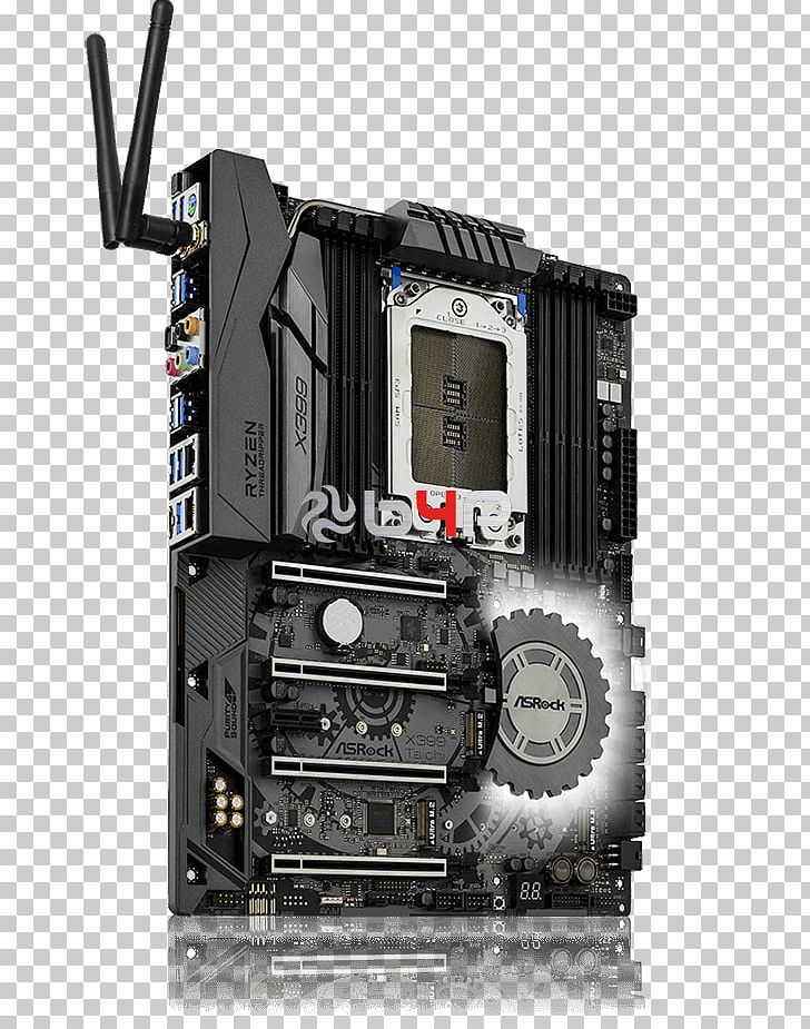 Asrock X399 Taichi Amd X399 Tr4 Atx Motherboard Socket TR4 Asrock X399 Professional Gaming Amd X399 PNG, Clipart, Central Processing Unit, Computer, Computer Hardware, Electronic Device, Electronics Free PNG Download