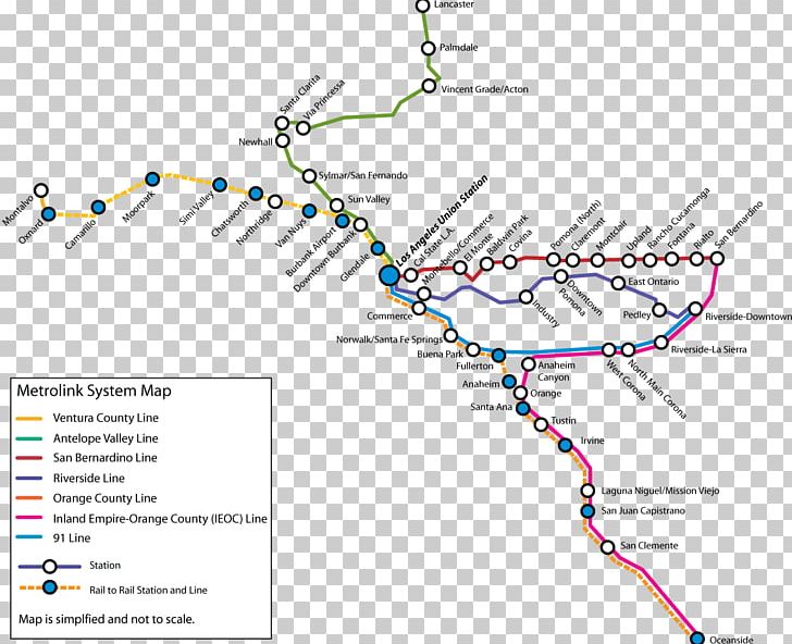 Commuter Rail Los Angeles Union Station Metrolink Riverside Line Antelope Valley Line PNG, Clipart, Angle, Antelope Valley Line, Area, California, Commuter Rail Free PNG Download