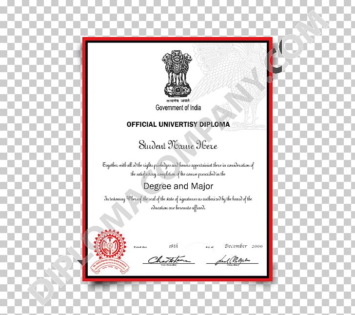 India Diploma Bachelor's Degree Academic Degree Academic Certificate PNG, Clipart,  Free PNG Download
