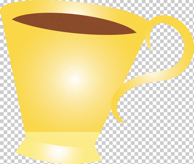 Coffee Cup PNG, Clipart, Coffee, Coffee Cup, Cup, Mug, Yellow Free PNG Download