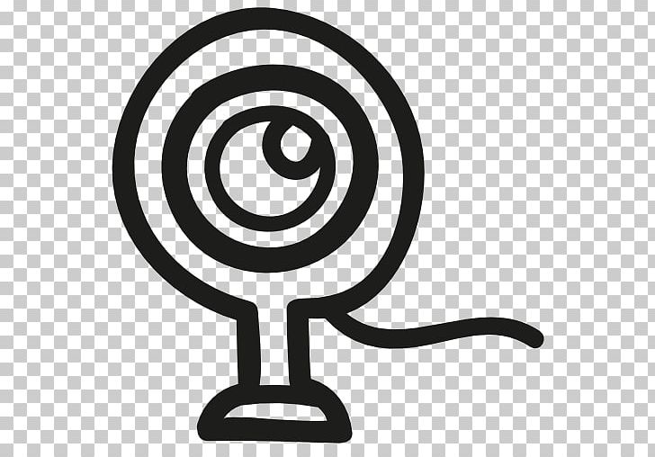 Webcam Camera Computer Icons Drawing PNG, Clipart, Area, Black And White, Camera, Circle, Computer Free PNG Download