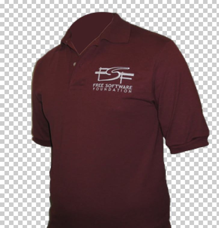 T-shirt Polo Shirt Sleeve Free Software Foundation PNG, Clipart, Active Shirt, Bag, Brand, Button, Clothing Free PNG Download