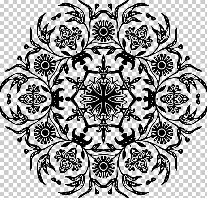 Flower Floral Design PNG, Clipart, Area, Art, Black And White, Circle, Drawing Free PNG Download