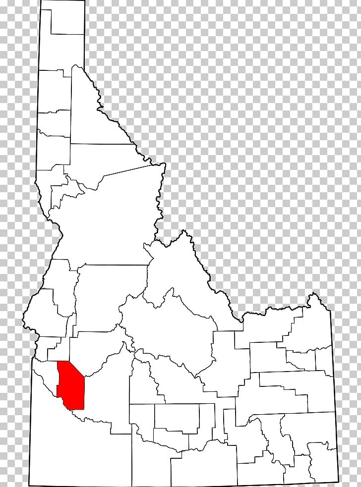 Ada County PNG, Clipart, Angle, Area, Artwork, Benewah County Idaho, Black And White Free PNG Download