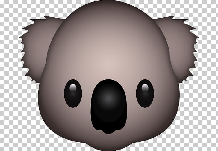 Koala Emoji Sticker PNG, Clipart, Animals, Bear, Carnivoran, Cartoon, Clip Art Free PNG Download