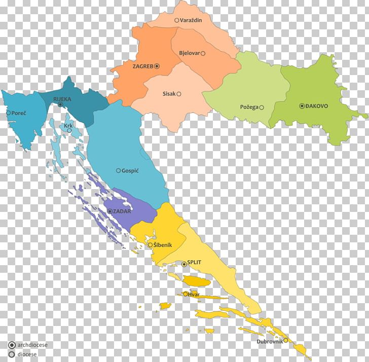 Pannonia Dalmatia Counties Of Croatia Illyricum Map PNG, Clipart, Area, Carta Geografica, Catholic Church In Croatia, Counties Of Croatia, Croatia Free PNG Download