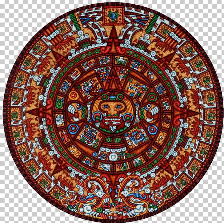 Aztec Calendar Stone Maya Civilization National Museum Of Anthropology