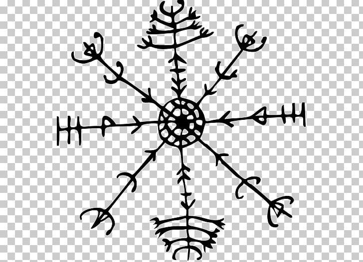 Icelandic Magical Staves Tradition And Revolution Witchcraft Runes Meaning PNG, Clipart, Artwork, Black And White, Branch, Circle, English Free PNG Download