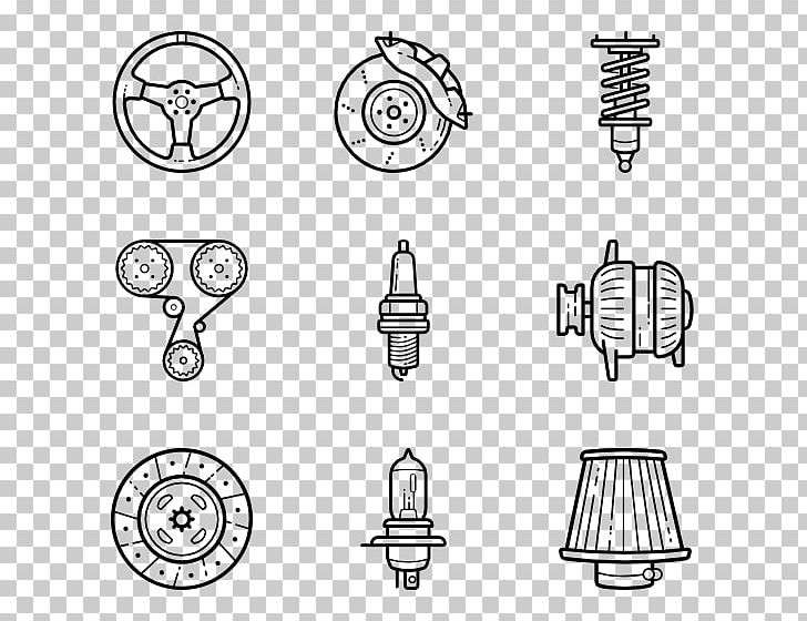Car Computer Icons PNG, Clipart, Angle, Auto Part, Black And White, Car, Circle Free PNG Download