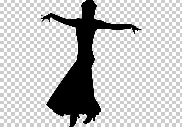 Silhouette Dancer Flamenco PNG, Clipart, Arm, Ballet Dancer, Black, Black And White, Dance Free PNG Download