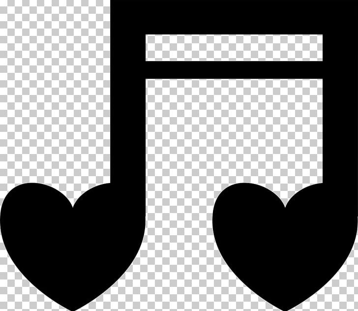 Musical Note Musical Theatre Heart PNG, Clipart, Angle, Beat, Black, Black And White, Brand Free PNG Download