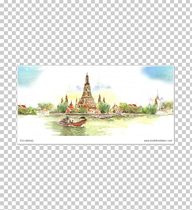 Wat Arun Temple Thai Art Watercolor Painting PNG, Clipart, Art, Mural, Ornament, Pagoda, Painting Free PNG Download