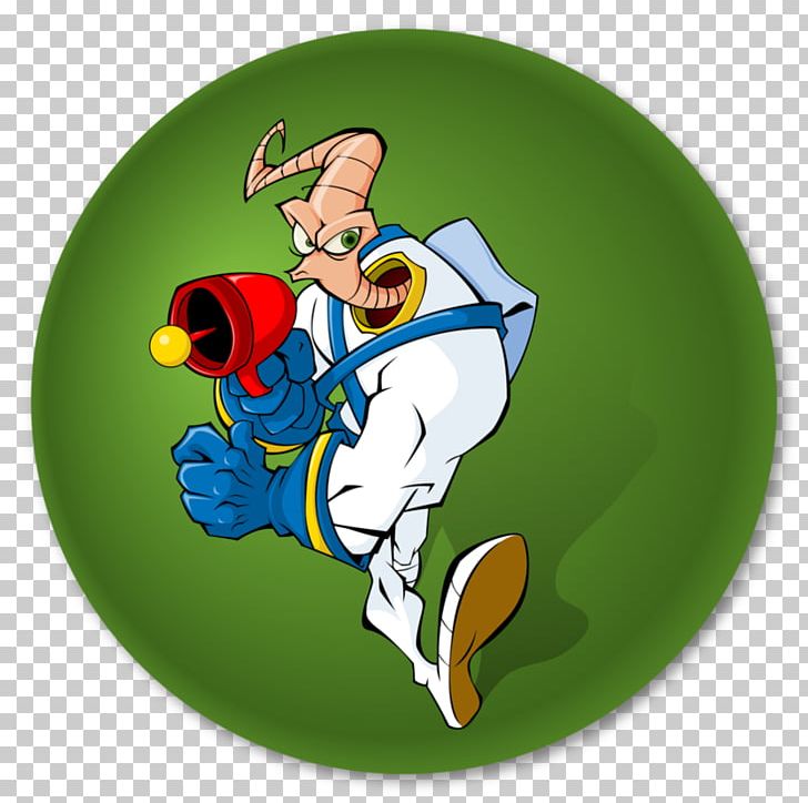 Earthworm Jim 2 Super Nintendo Entertainment System Christmas Ornament PNG, Clipart, Badge, Ball, Button, Cartoon, Character Free PNG Download