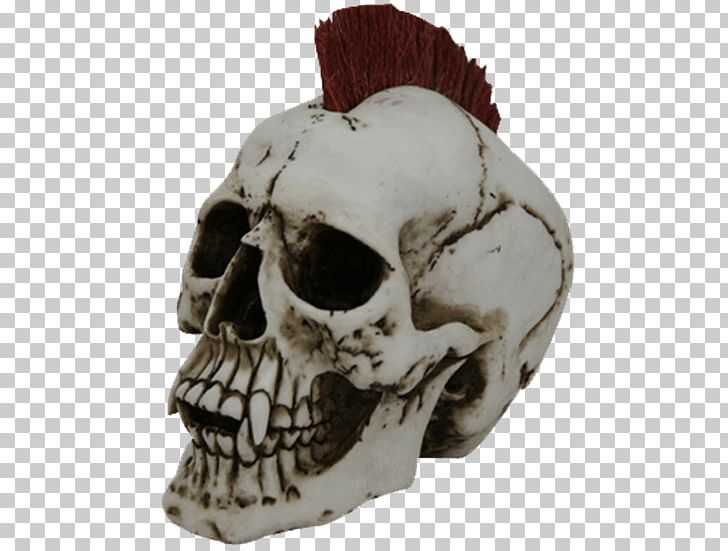 Skull Skeleton Punk Rock Statue Figurine PNG, Clipart, Bone, Facial Skeleton, Fantasy, Figurine, Gargoyle Free PNG Download