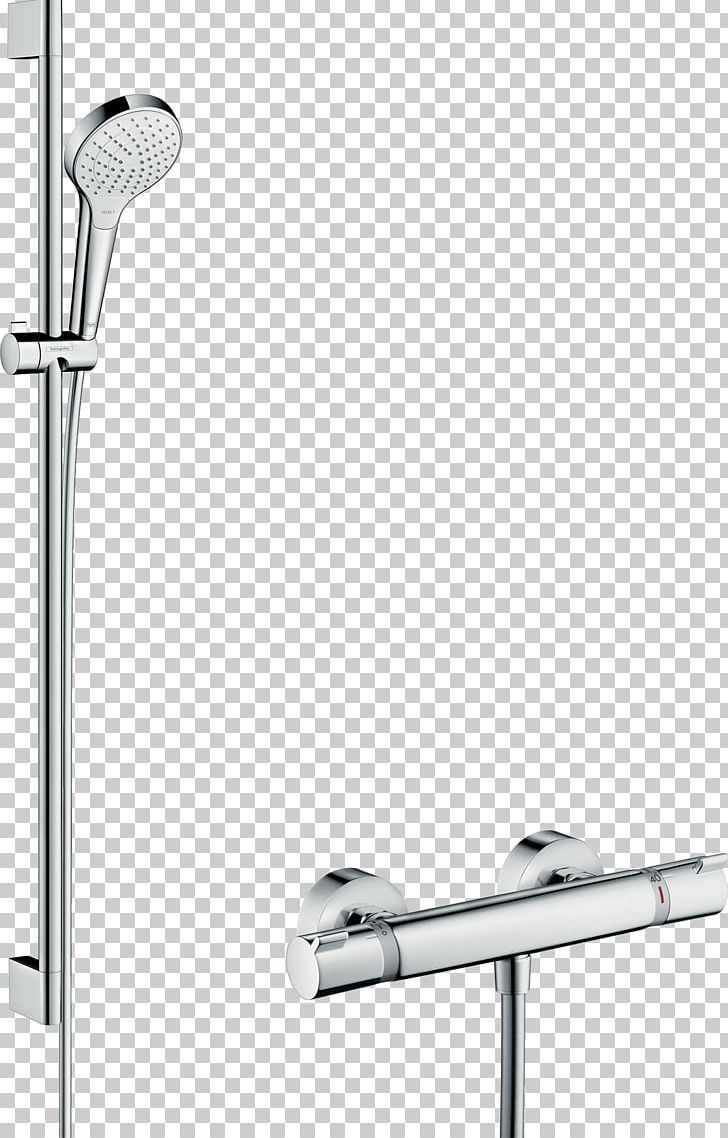 Thermostatic Mixing Valve Hansgrohe Shower Bathroom Pressure-balanced Valve PNG, Clipart, Angle, Bathroom, Bathtub Accessory, Croma, Furniture Free PNG Download