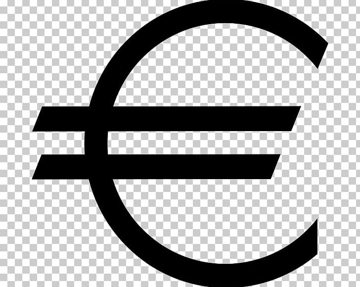 Euro Sign Currency Symbol Cent PNG, Clipart, 2 Euro Coin, Angle, Area, Black And White, Brand Free PNG Download