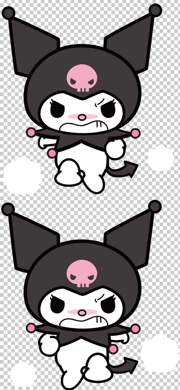 Cat Cartoon Kuromi PNG, Clipart, Animals, Artwork, Black, Carnivoran, Cartoon Free PNG Download