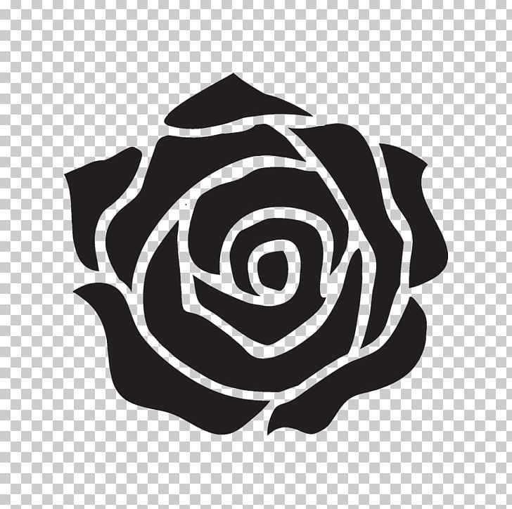 Garden Roses Graphics Flower PNG, Clipart, Black, Black And White, Circle, Floral Design, Flower Free PNG Download