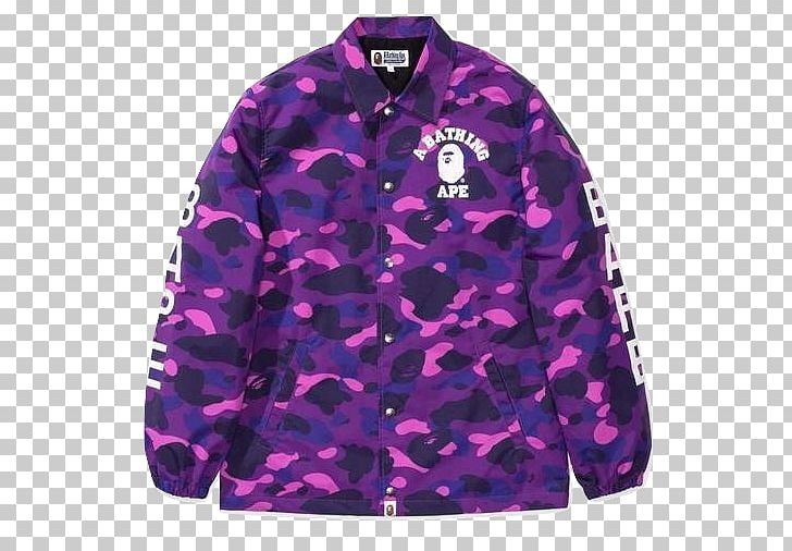 T-shirt Jacket A Bathing Ape Sleeve Clothing PNG, Clipart, Anti Social Social Club, Bathing Ape, Brand, Button, Clothing Free PNG Download