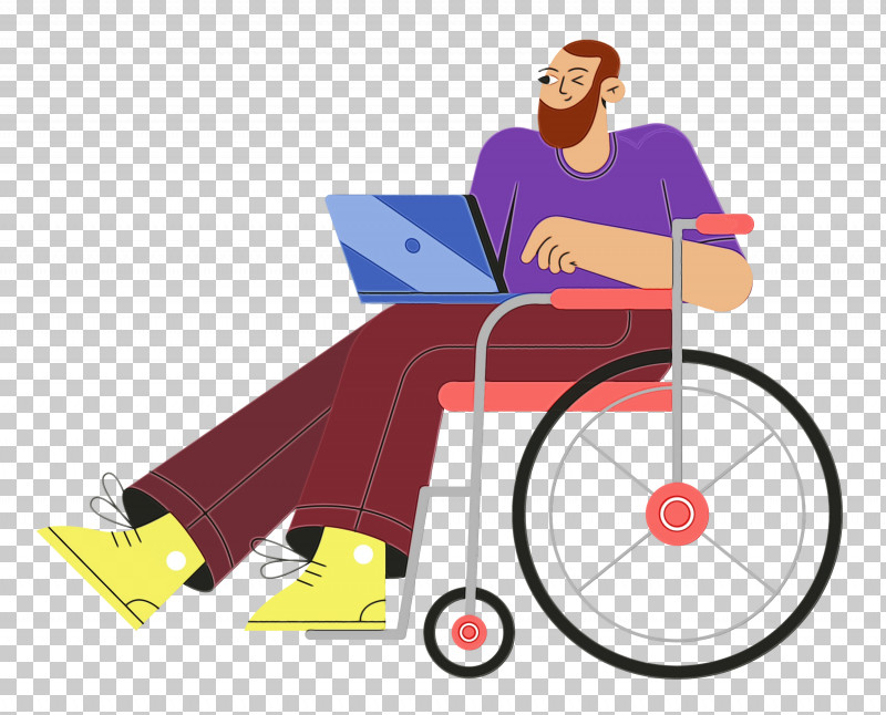 Cartoon Wheelchair Angle Line Furniture PNG, Clipart, Angle, Behavior, Cartoon, Furniture, Line Free PNG Download