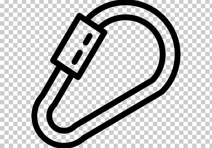 Computer Icons Tool Carabiner PNG, Clipart, Area, Black And White, Carabiner, Computer Icons, Encapsulated Postscript Free PNG Download